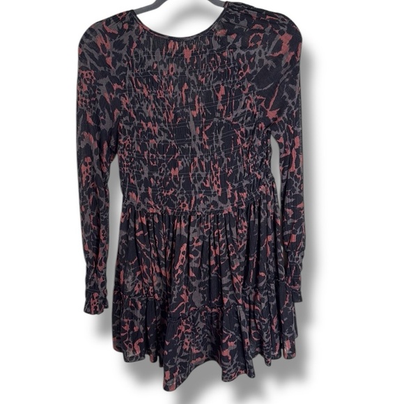 Free People Dark Romance Tunic Dark Combo Size XS - Picture 10 of 10